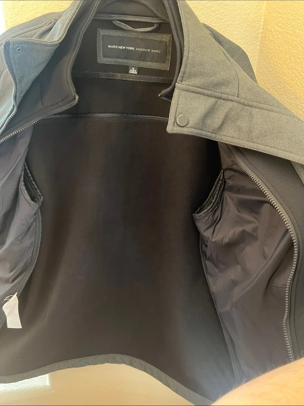Andrew Marc Marc New York Men's Black Field Jacket